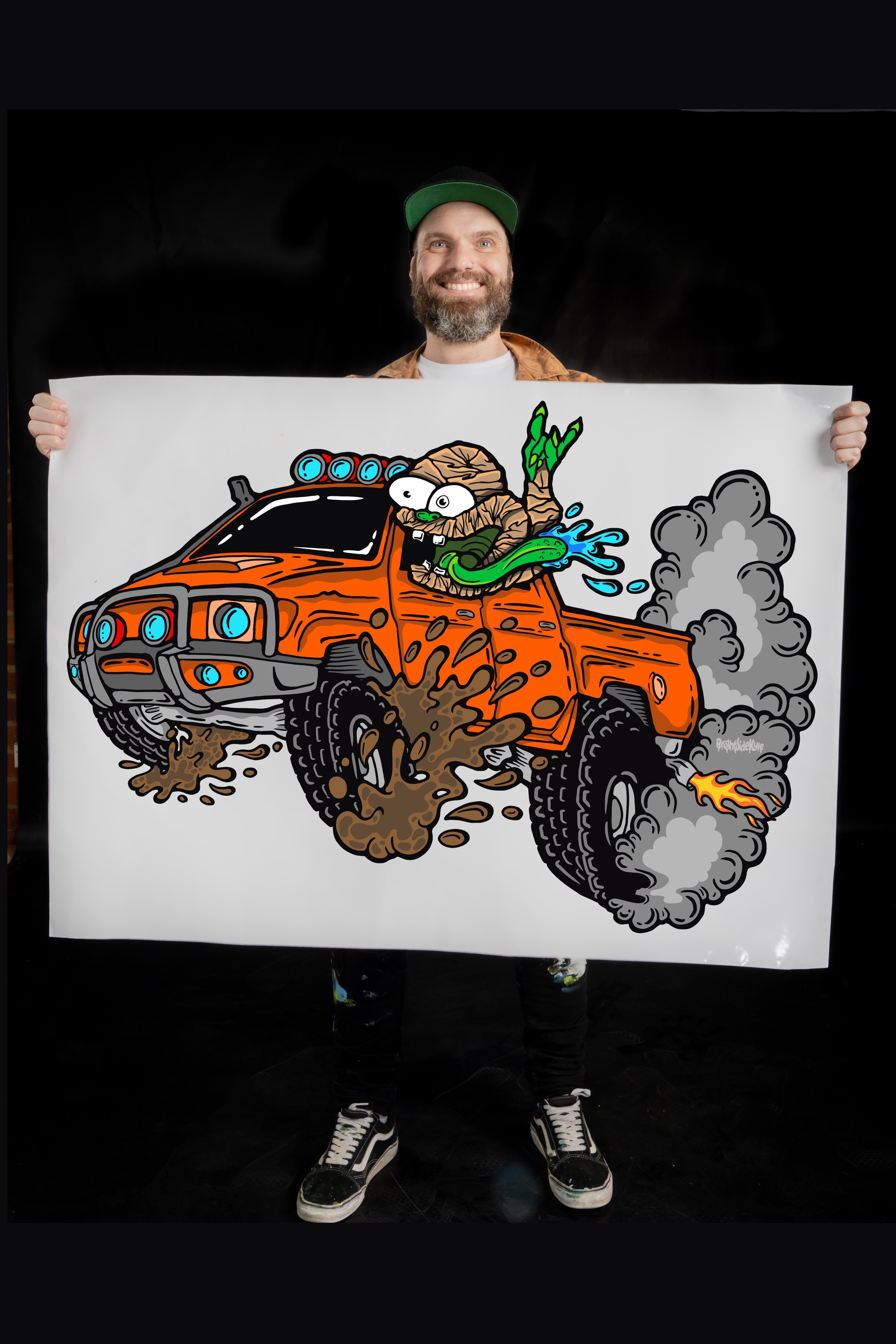Wall Art Decal - 4WD Monster