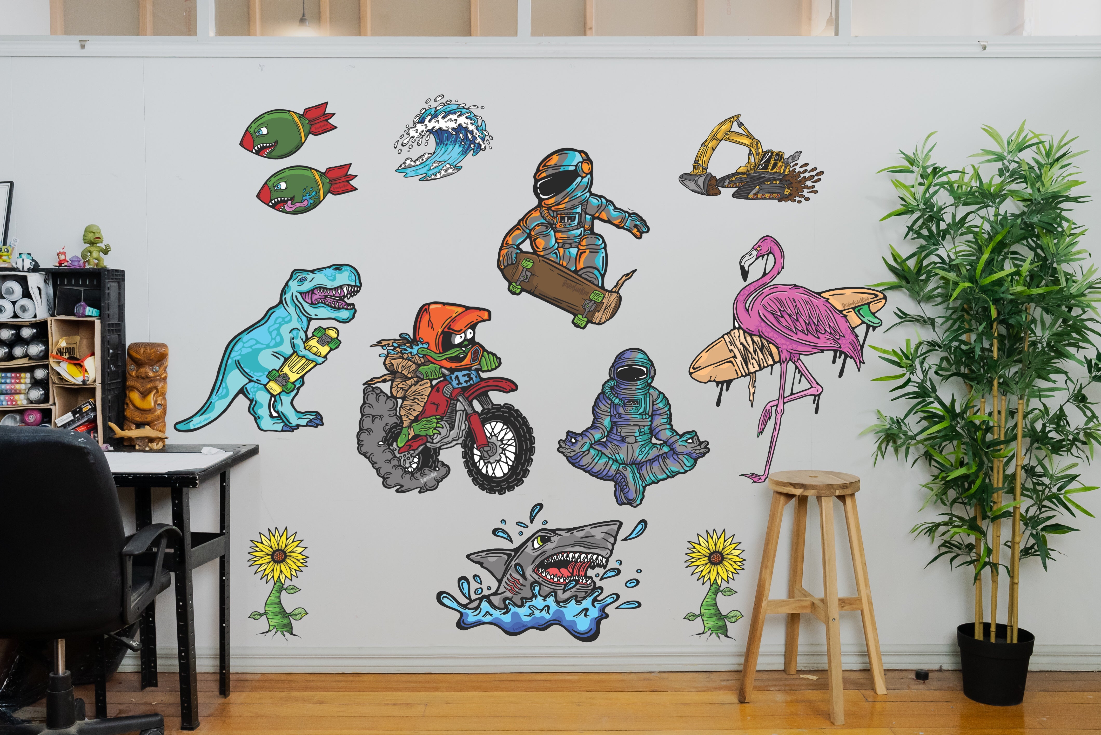 Wall Art Decal - The Best of Set
