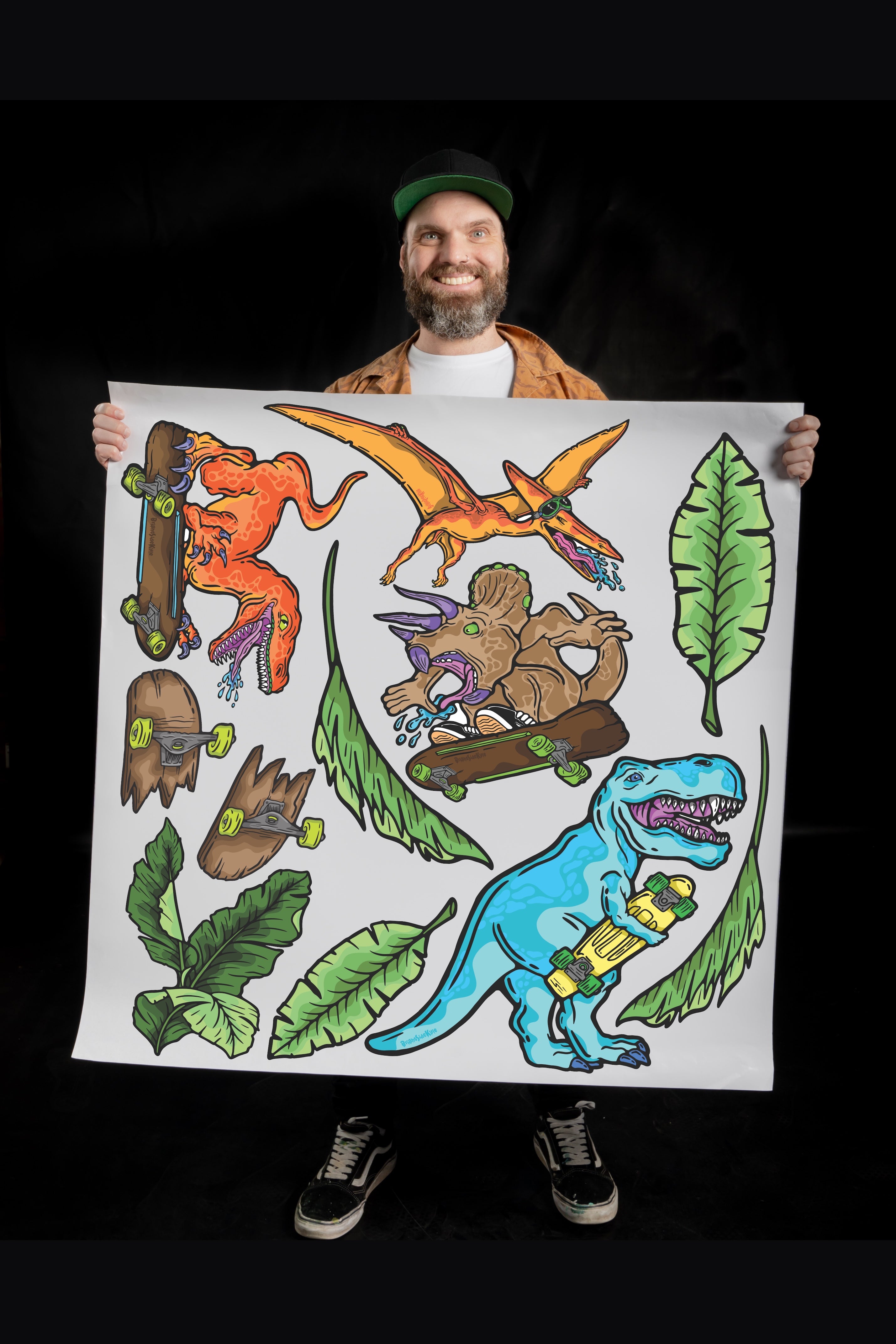 Wall Art Decal - Dinosaur Set 1