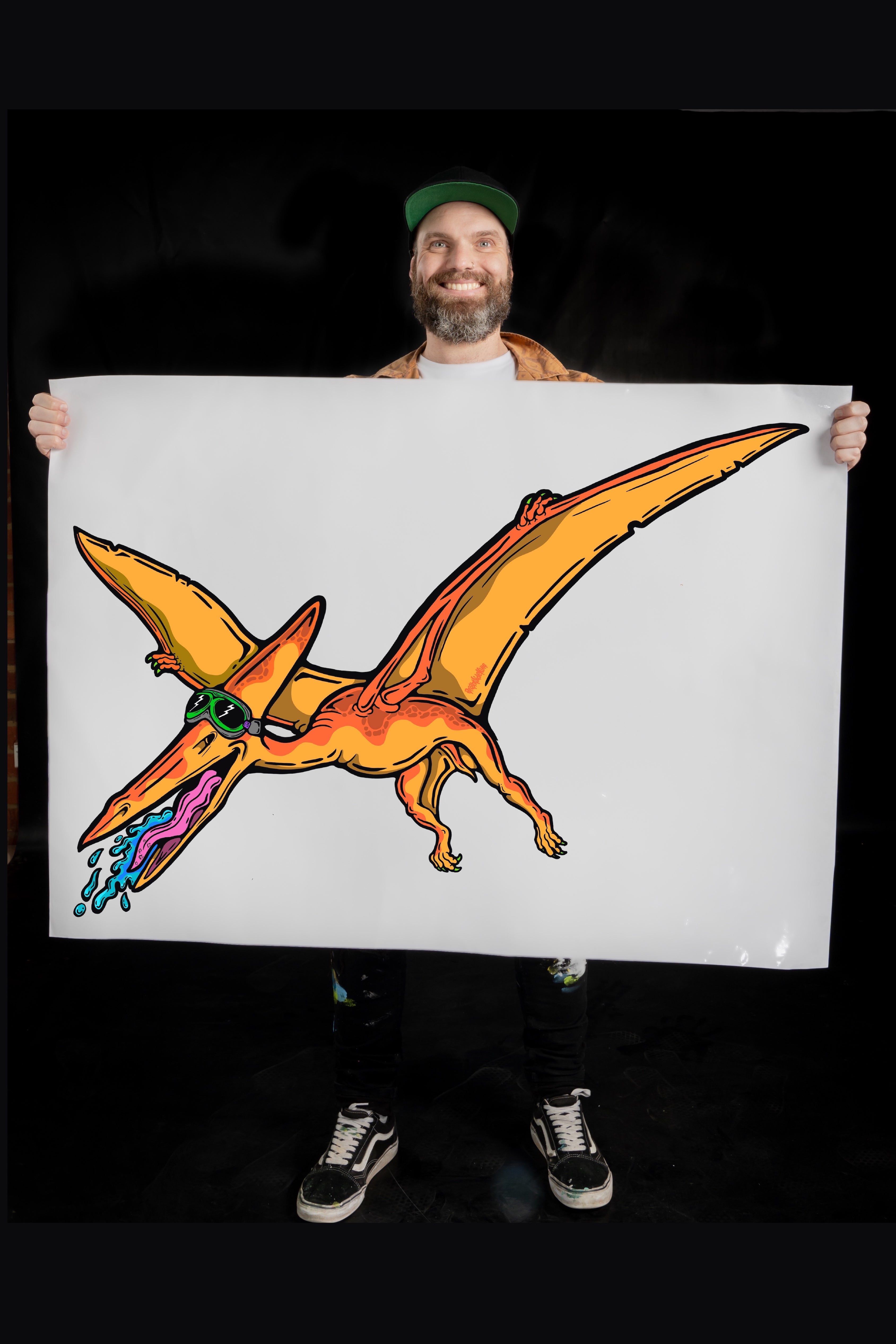 Wall Art Decal - Pterodactyl Pilot