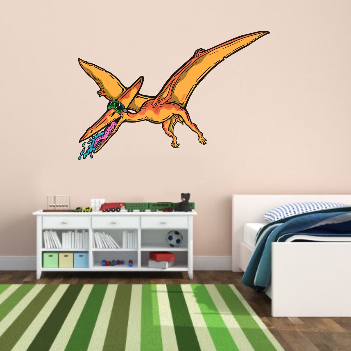 Wall Art Decal - Pterodactyl Pilot