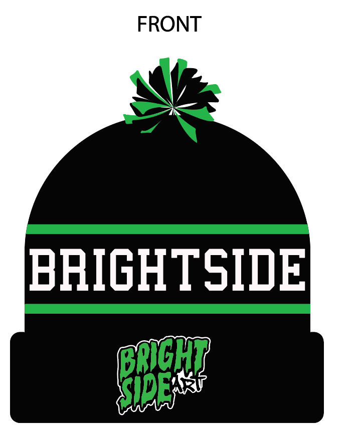 Official BrightSide Pom Pom Beanie