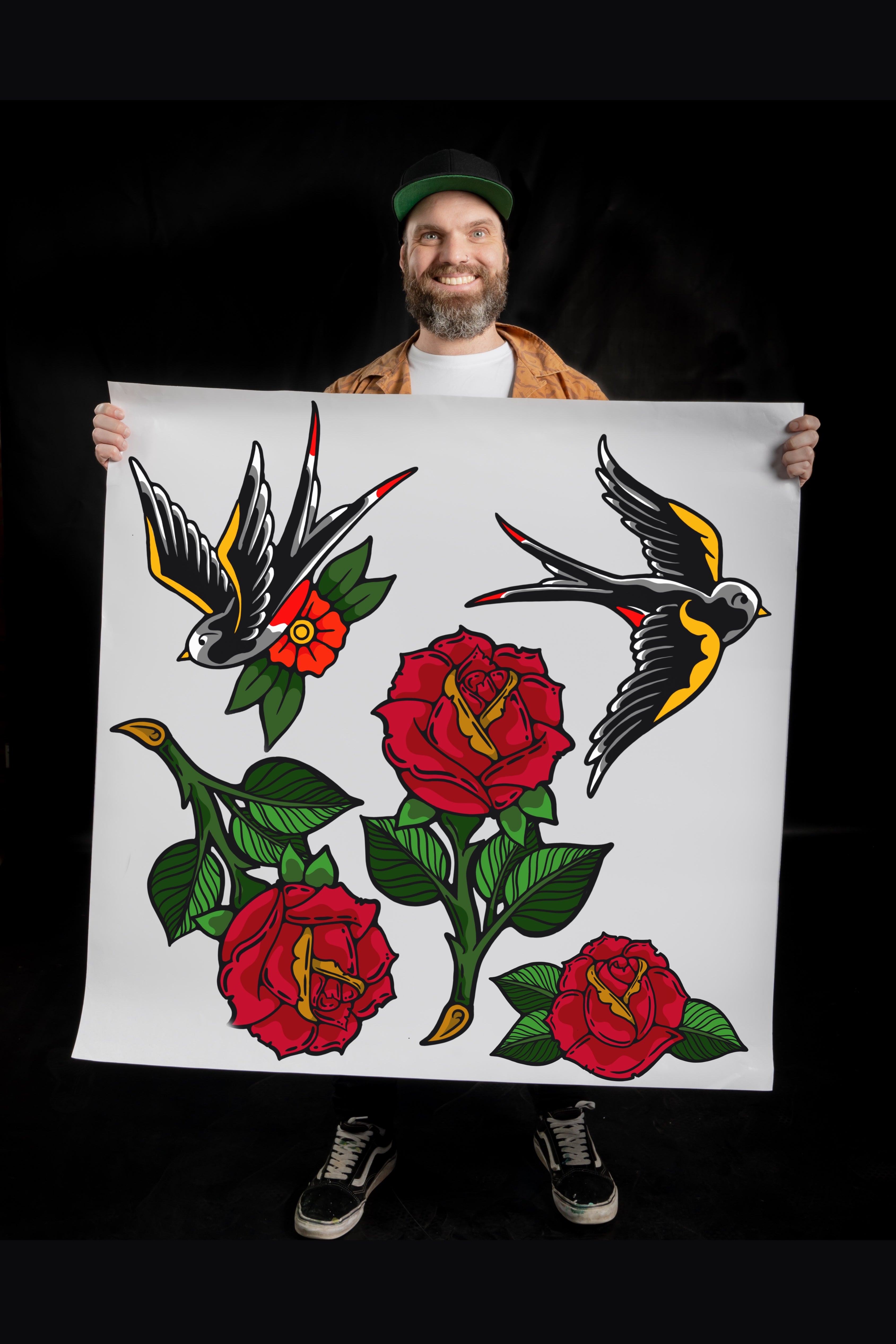 Wall Art Decal - Tattoo Sheet 3
