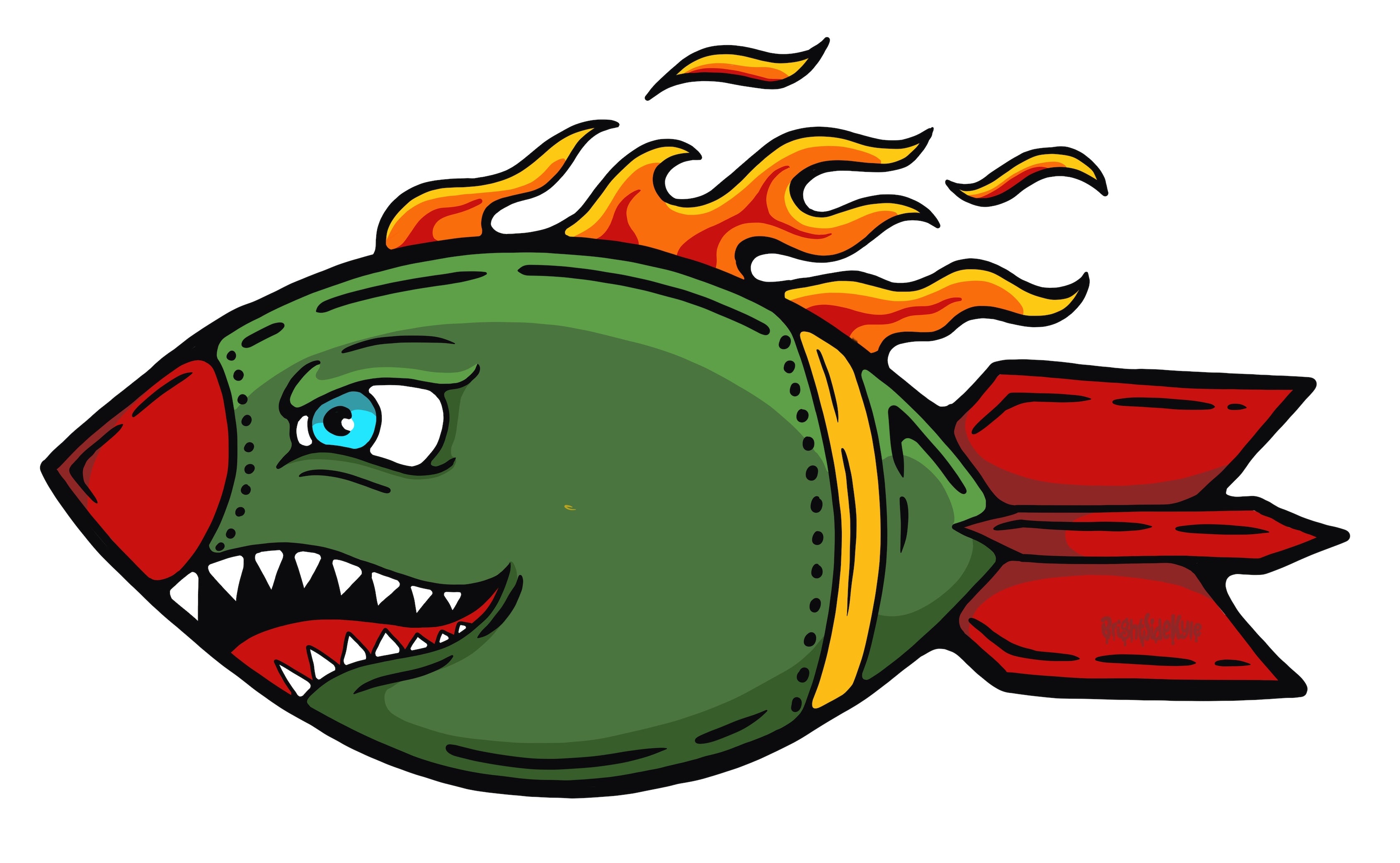 Wall Art Decal - Bombs Away!
