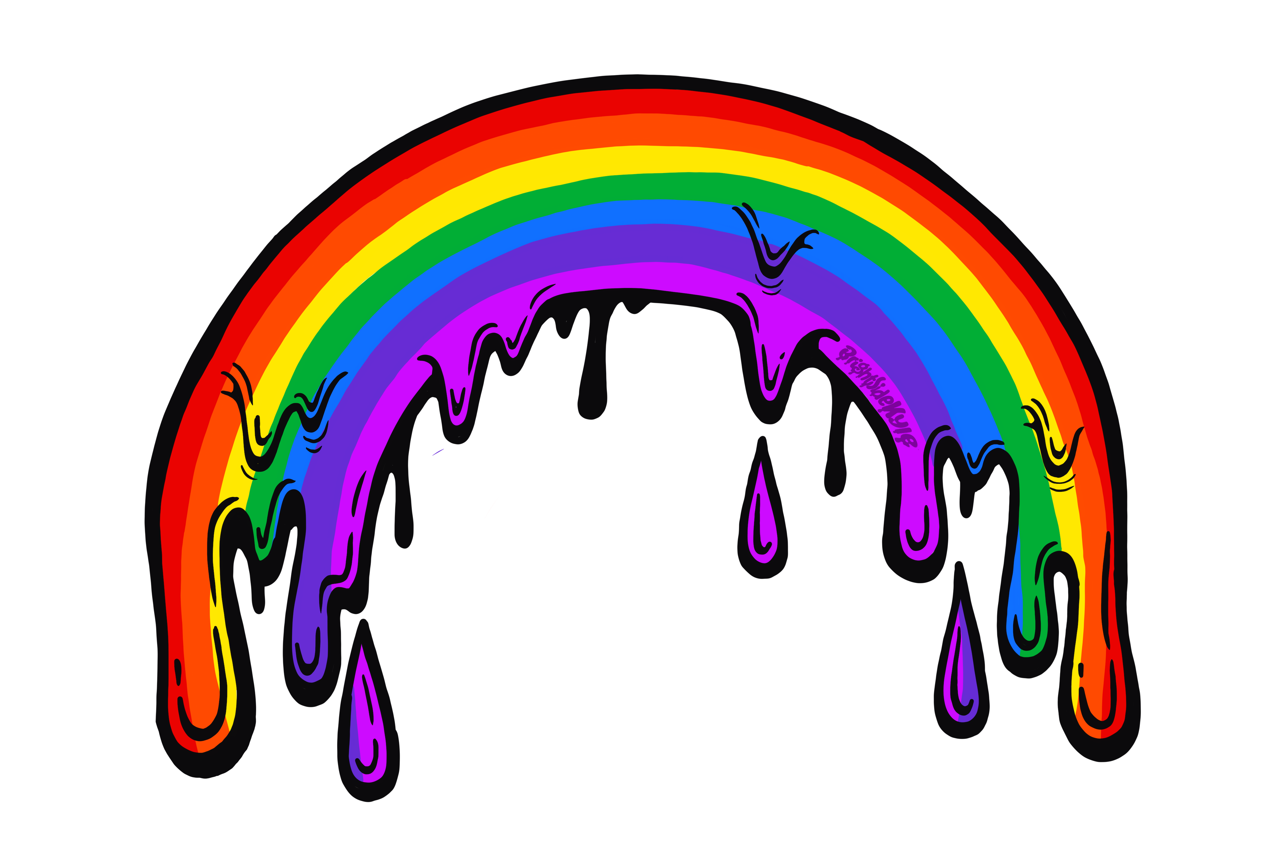 Wall Art Decal - Rainbow