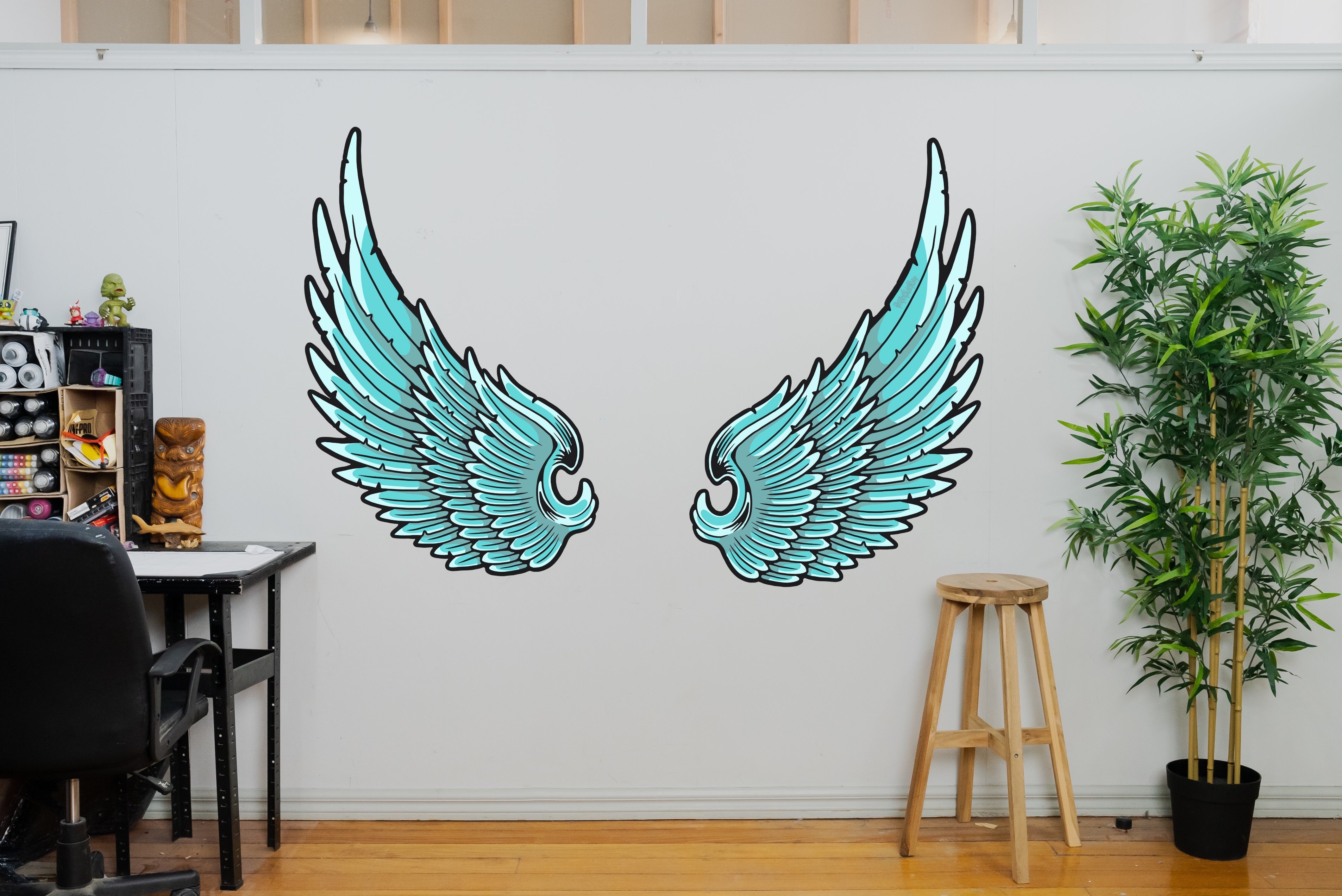 Wall Art Decal - Wings!