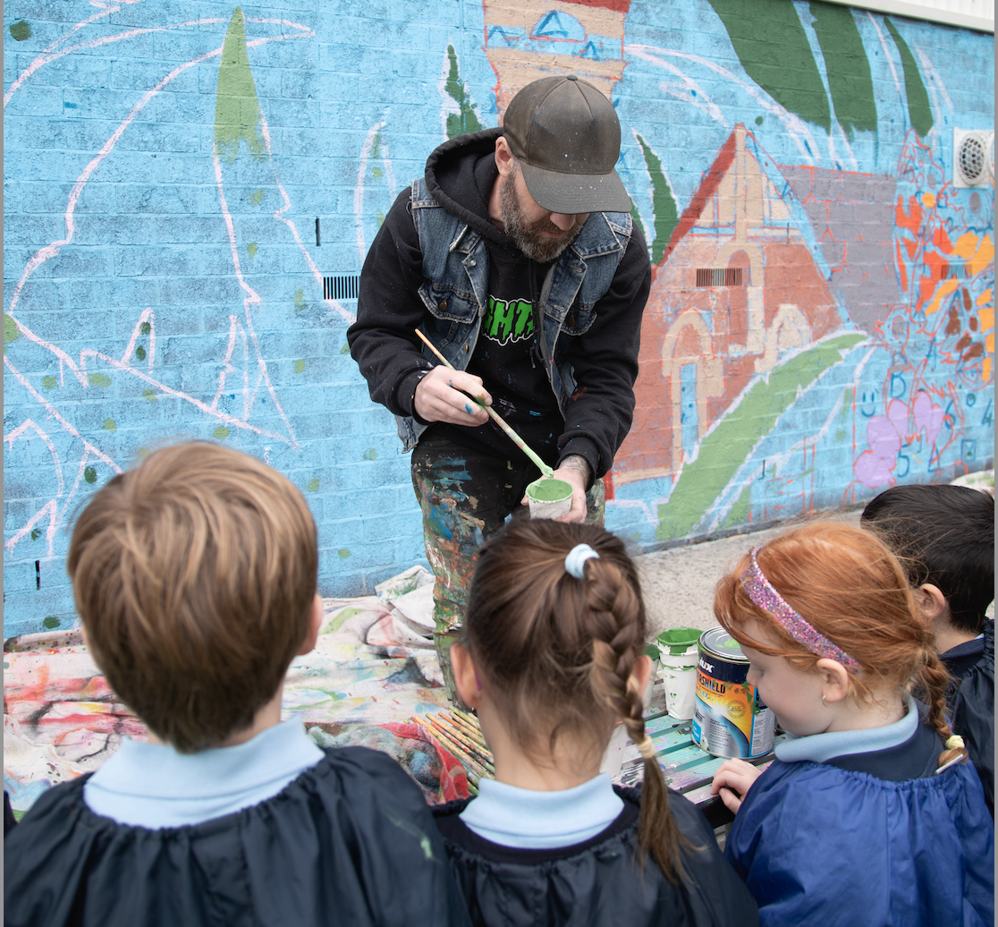 School Mural Program: Armadale Primary School