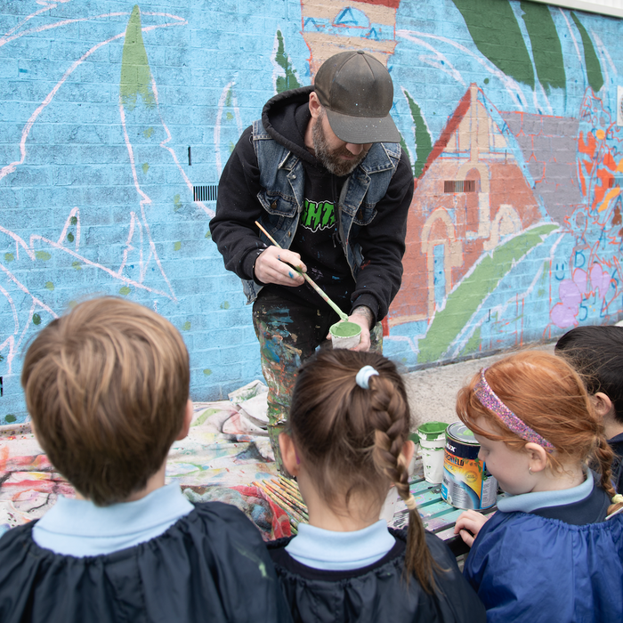 School Mural Program: Armadale Primary School