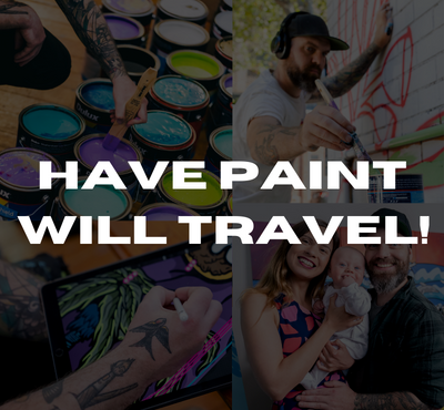 Have Paint, Will Travel!