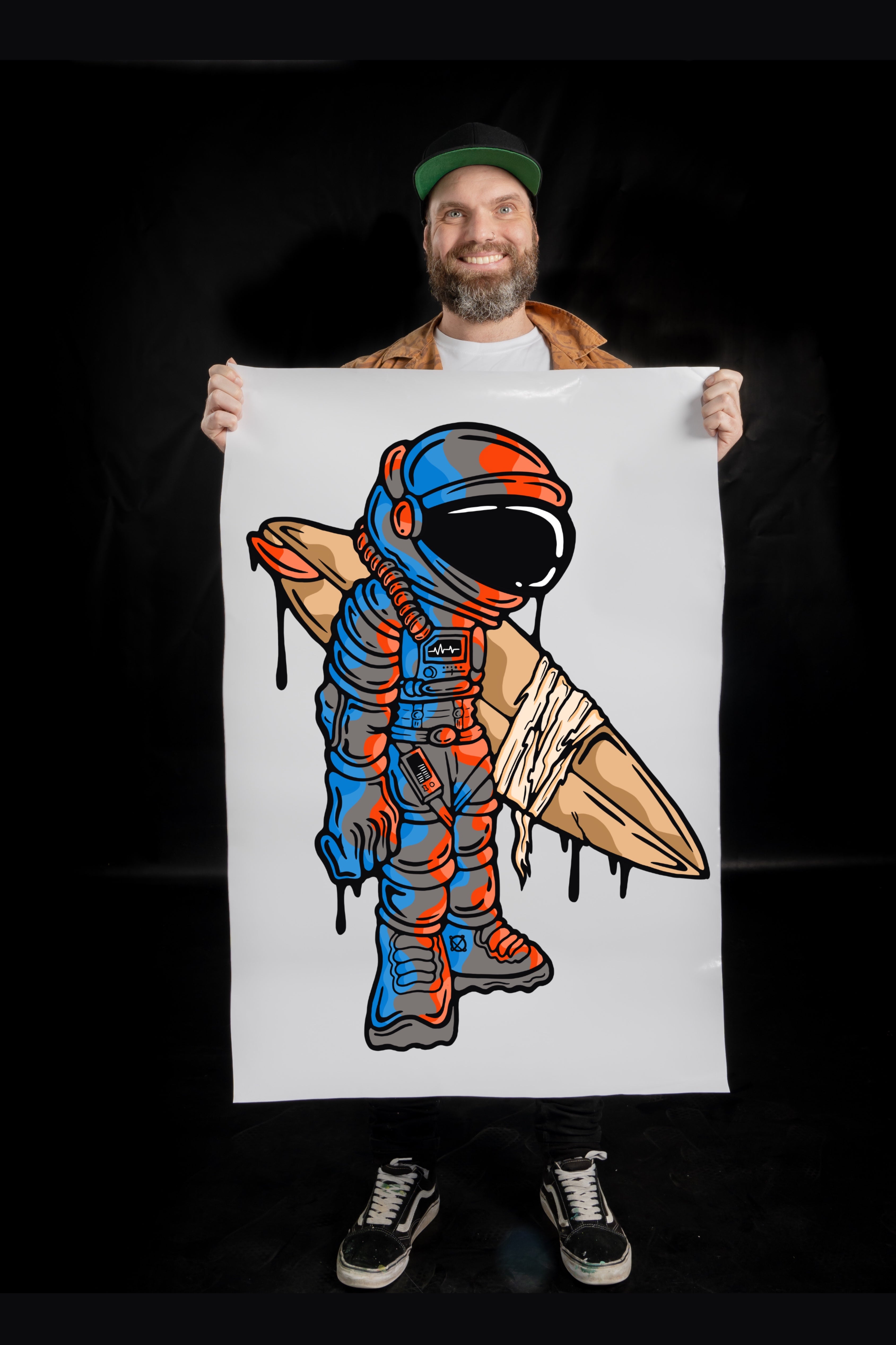 Wall Art Decal - Astro Dude
