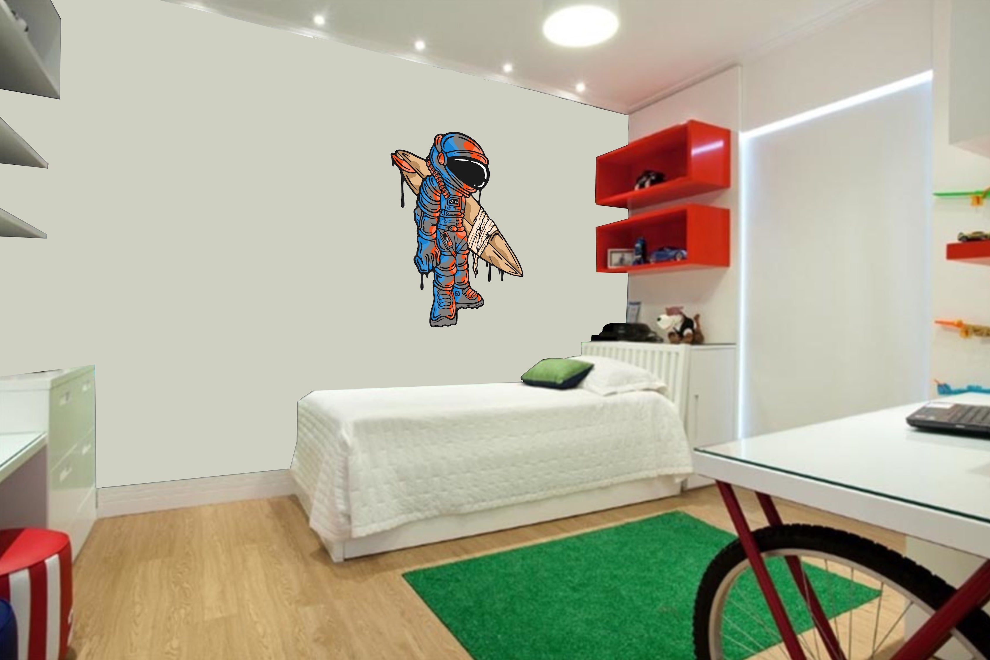 Wall Art Decal - Astro Dude