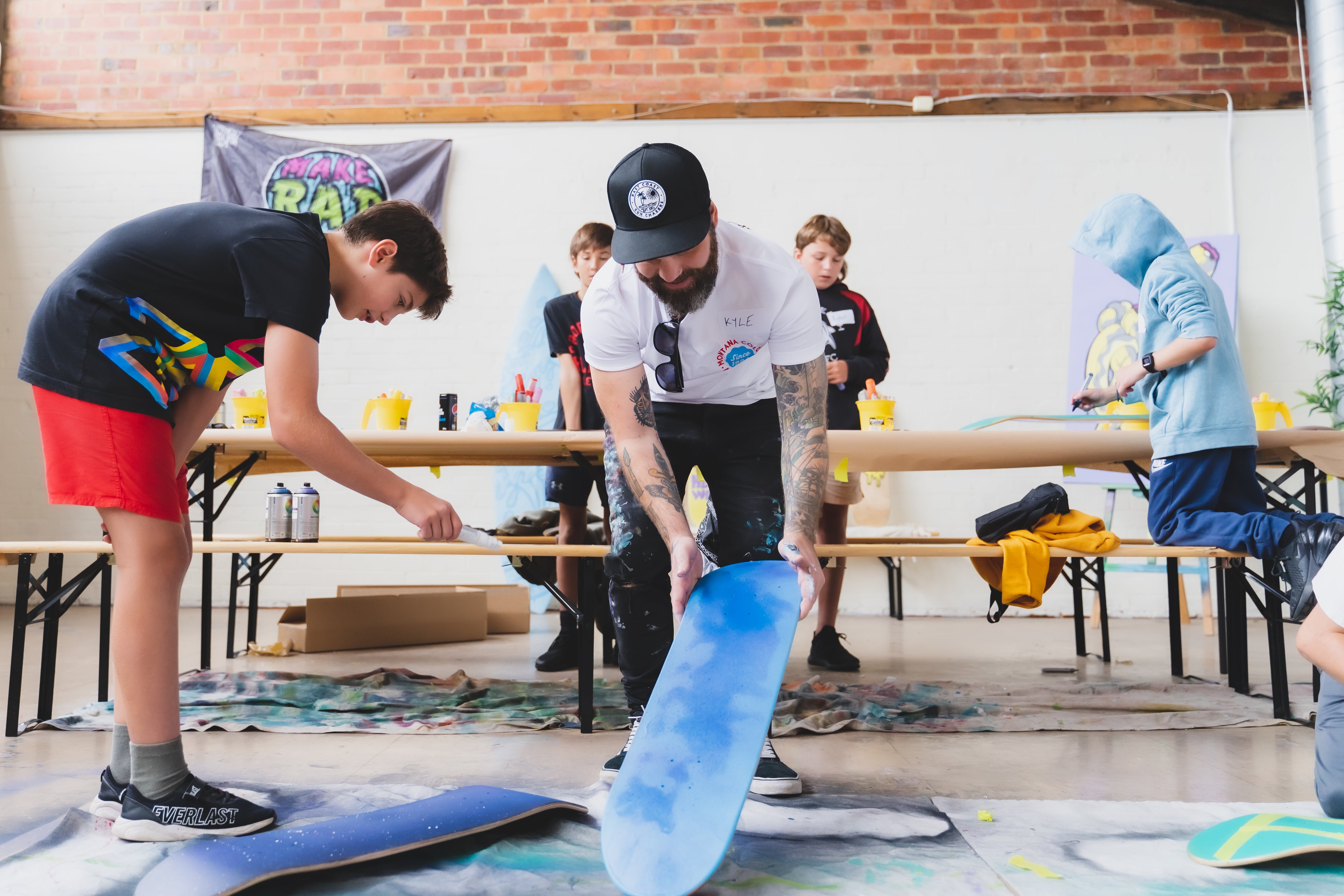 FREE Surfboard & Skateboard Art Workshop w/ ShedNine