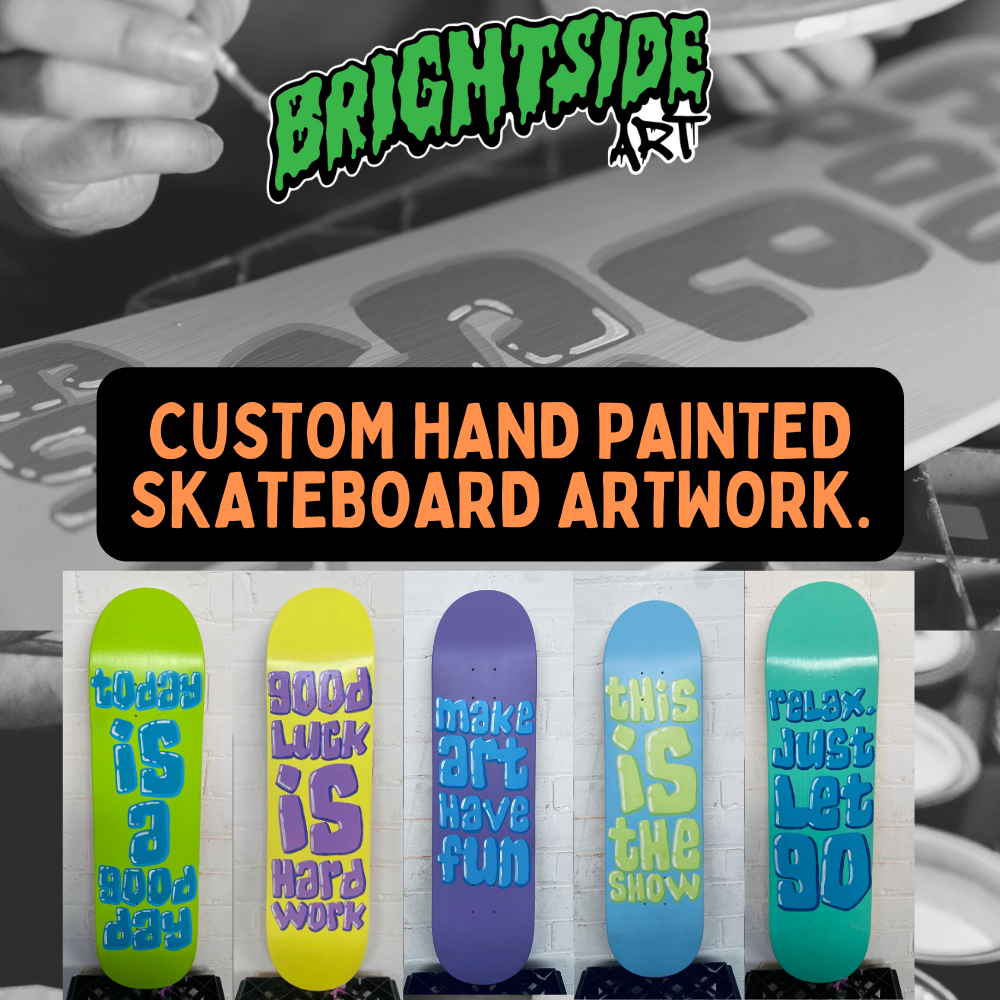 Custom Skateboard Artwork