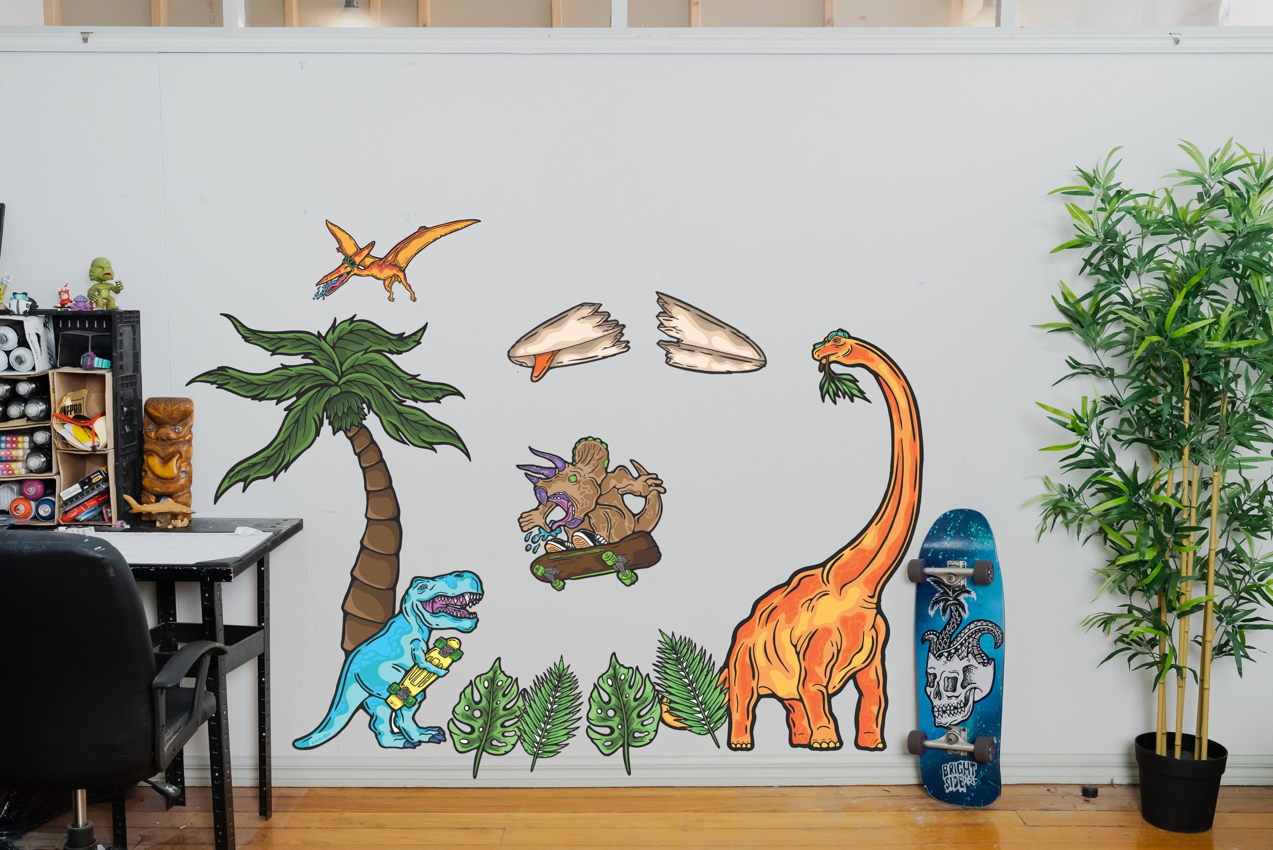 Wall Art Decal - Dinosaur Set 2