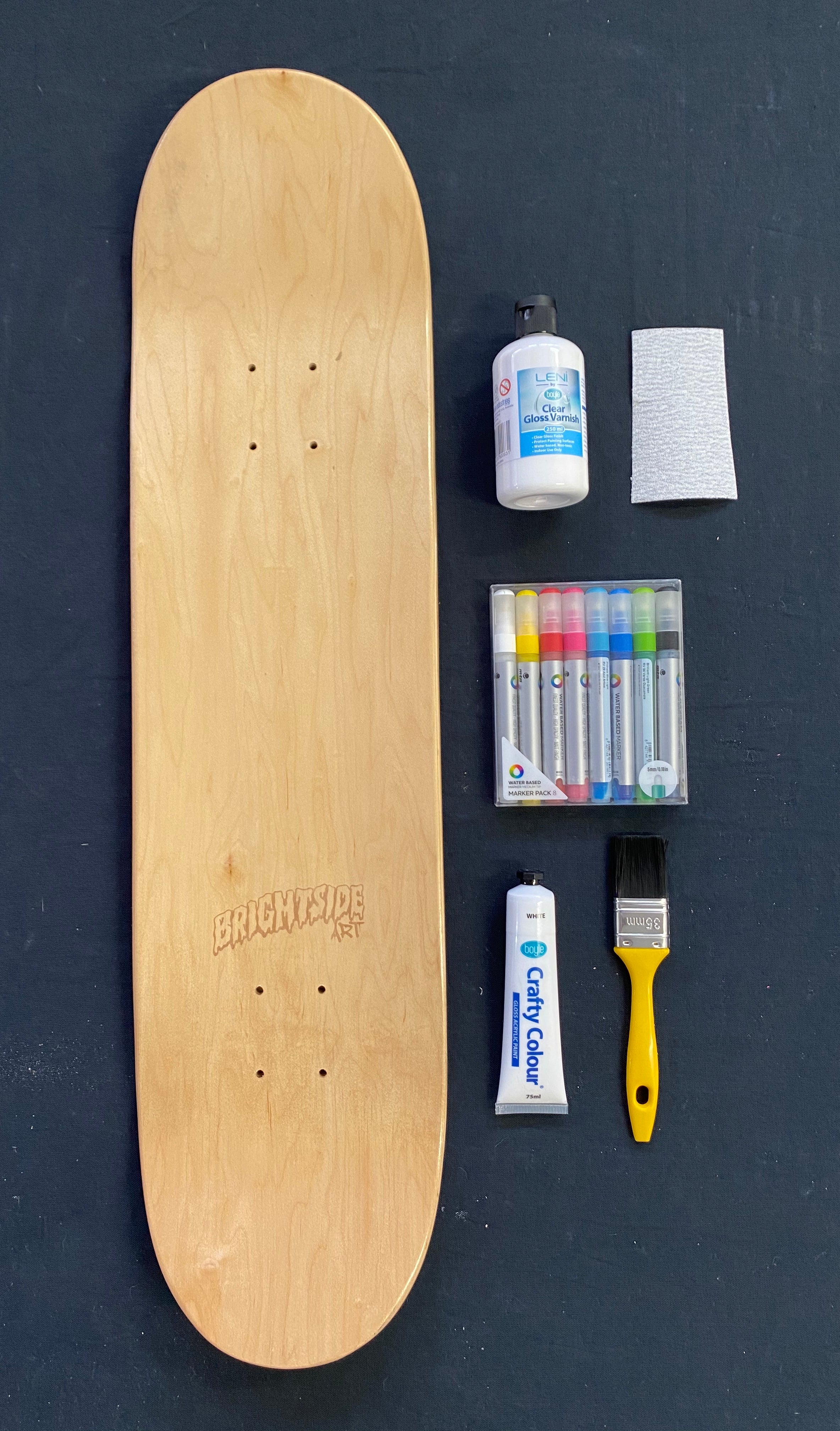 DIY - Paint Your Own Skateboard Pack