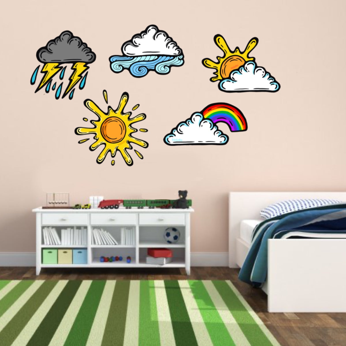 Wall Art Decal - The Best Weather Set